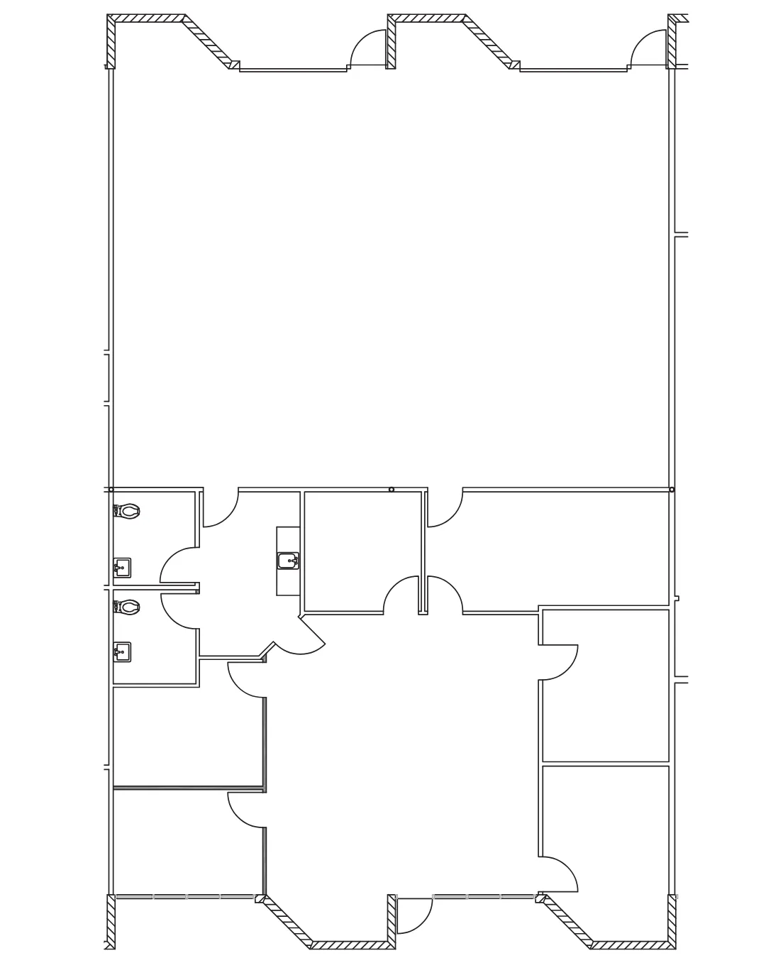 Suite CD floor plan